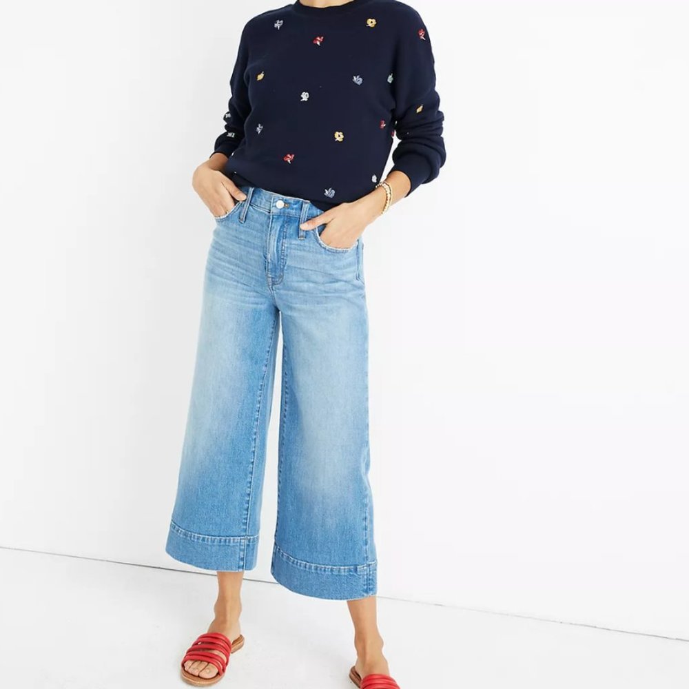 Madewell Wide-Leg Crop
